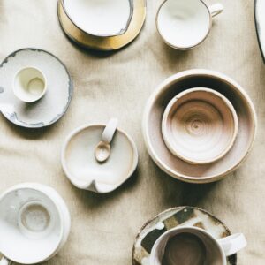 taza de cerámica artesanal